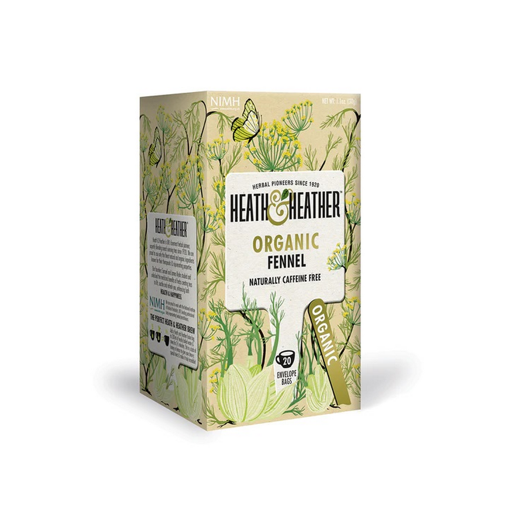 Heath & Heather Organic Fennel Tea 20 Tea Bags