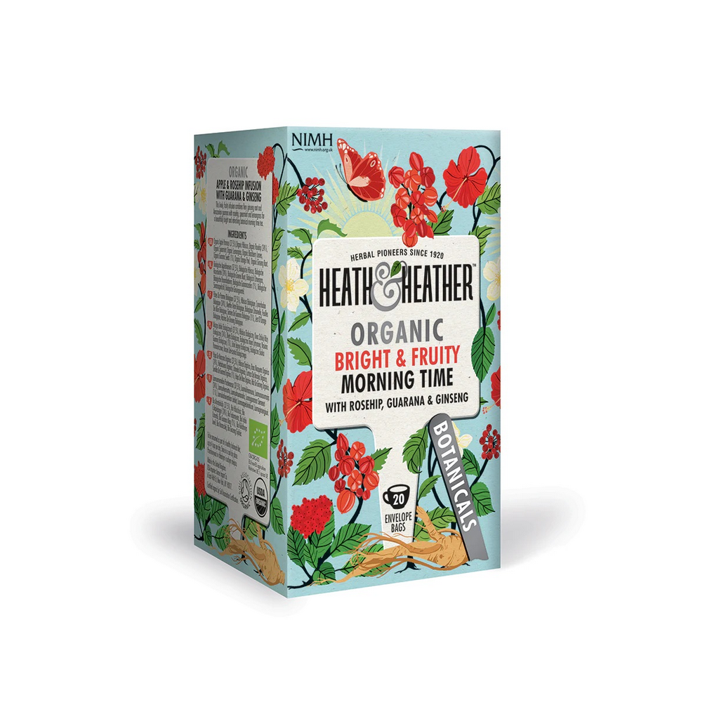 Heath & Heather Organic Morning Time 20 Tea Bags