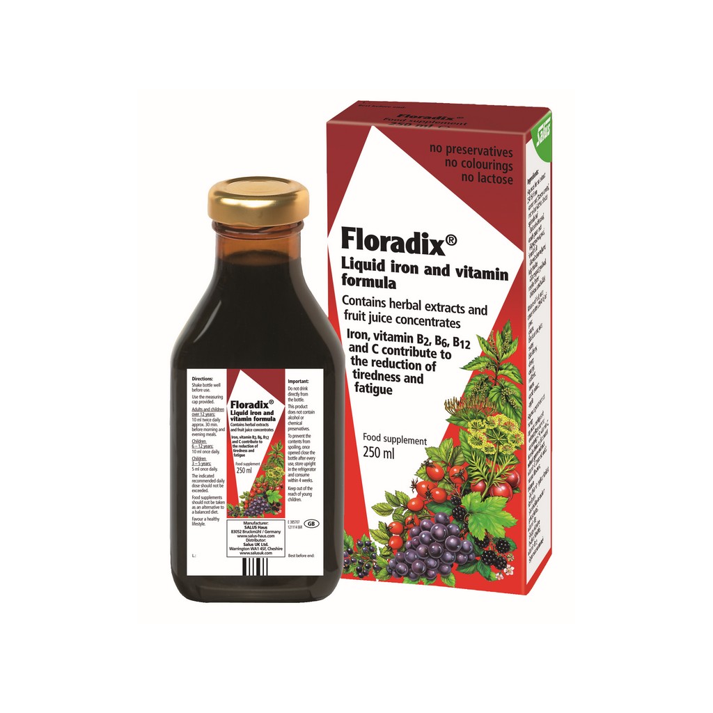 Floradix Liquid Iron Formula