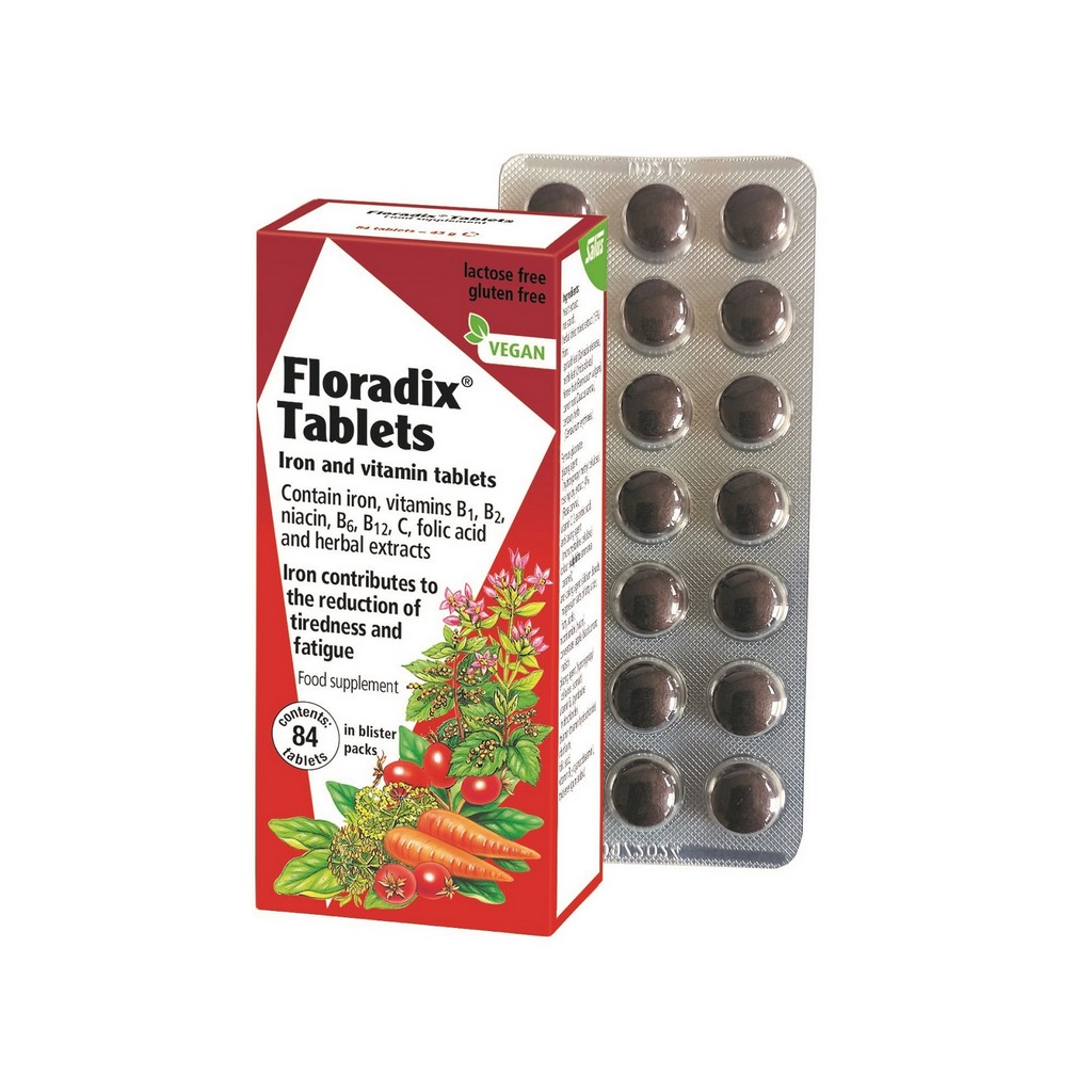 Floradix Iron 84 Tablets