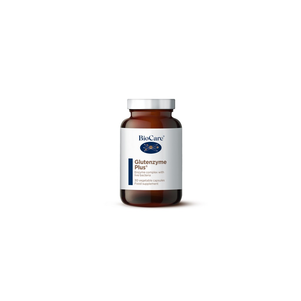 BioCare Glutenzyme Plus 30 Veg Capsules