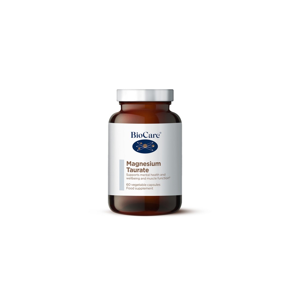 BioCare Magnesium Taurate 60 Veg Capsules