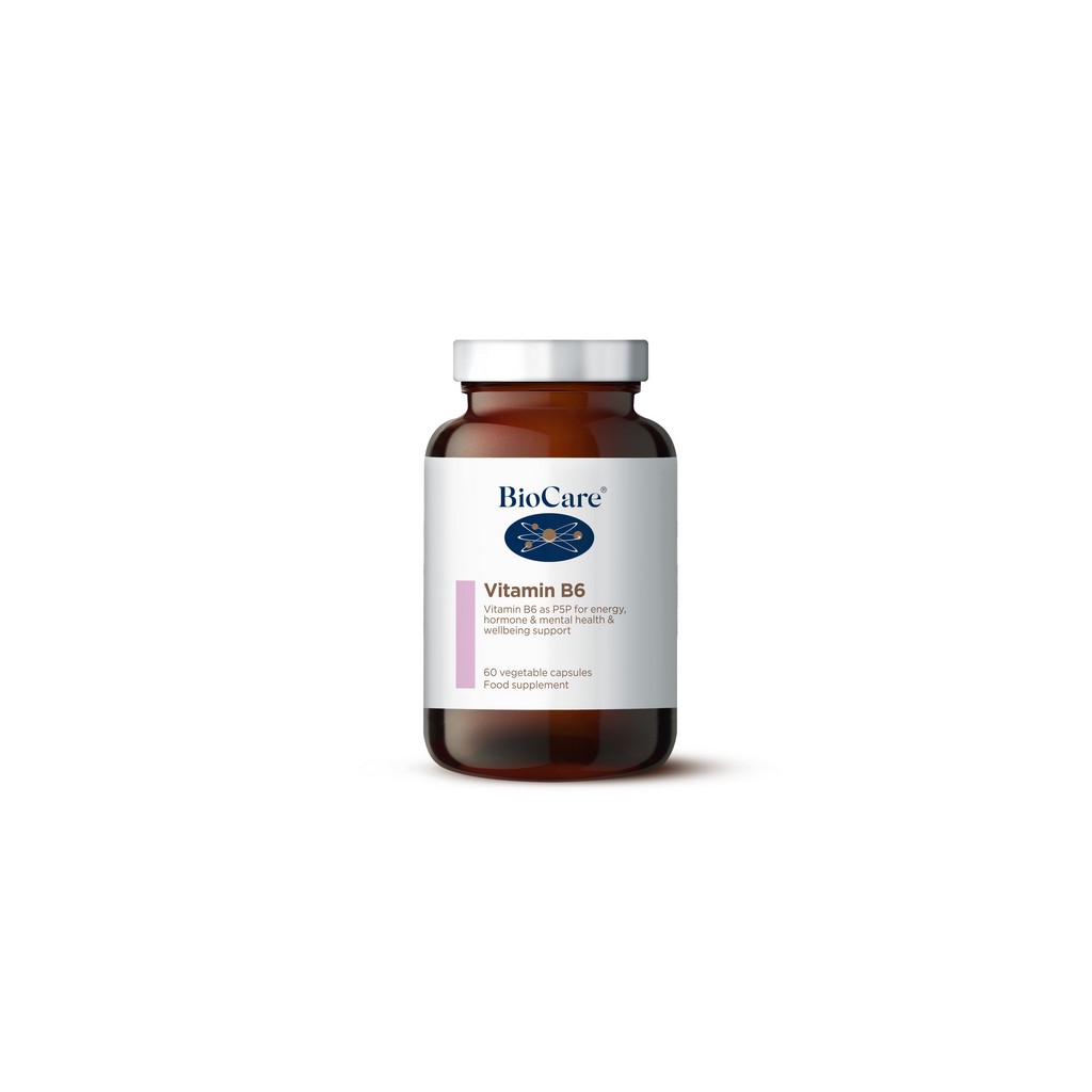 BioCare Vitamin B6 60 Veg Capsules