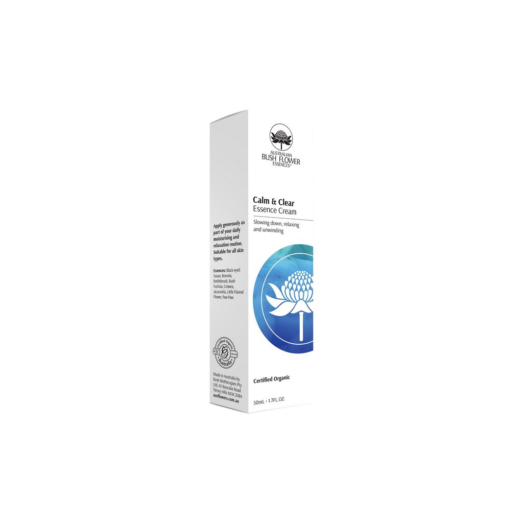 Australian Bush Flower Essences Calm & Clear Essence Cream 50ml