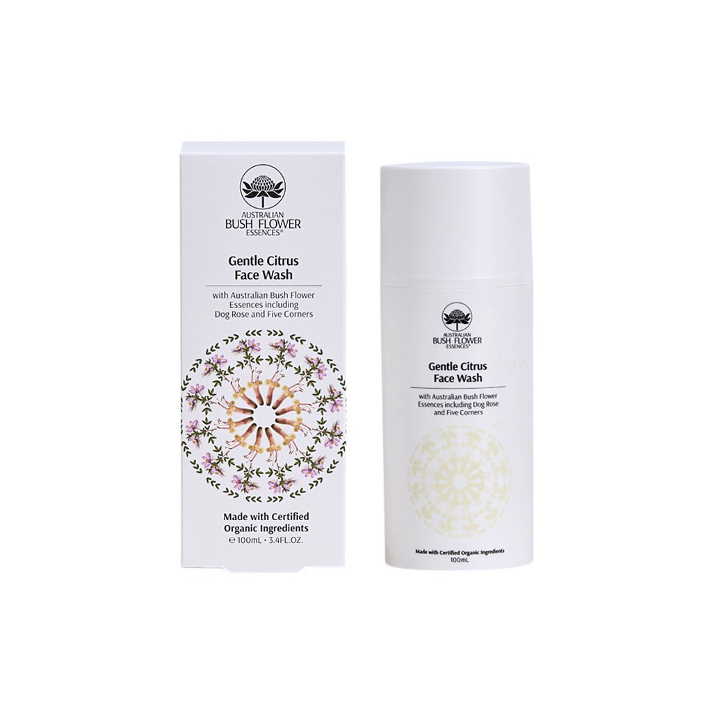 Australian Bush Flower Essences Gentle Citrus Face Wash - 100ml