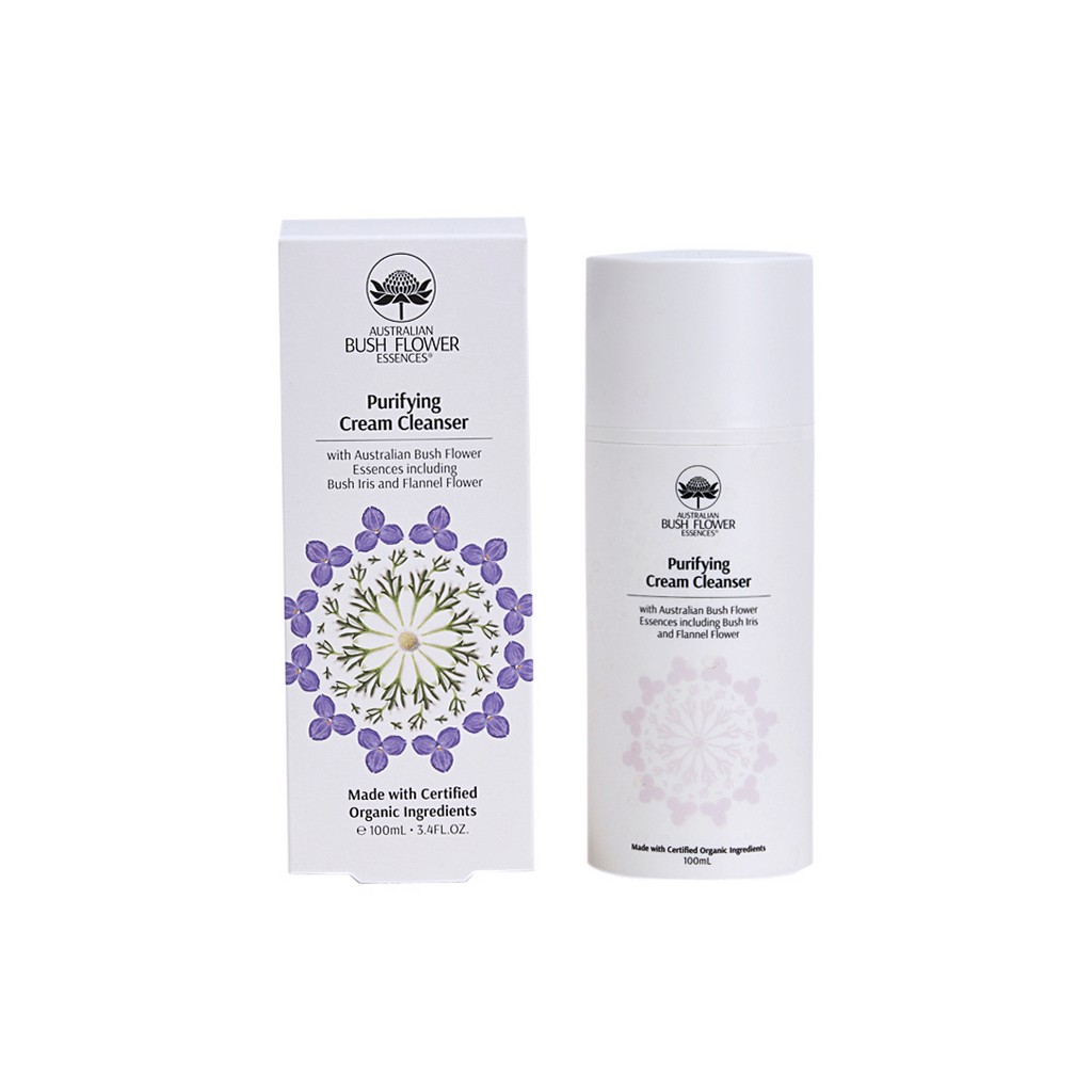 Australian Bush Flower Essences Purifying Cream Cleanser - 100ml