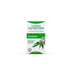 Living Nutrition Organic Fermented Valerian 60 Caps